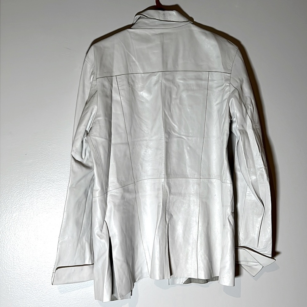 White Leather Jacket - image 2